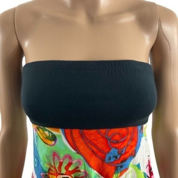 Just for fun by jams world tube top rayon potpourri W632-PORI x-Small - Picture 2 of 14